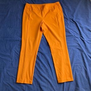 Worthington orange women’s pants size 14